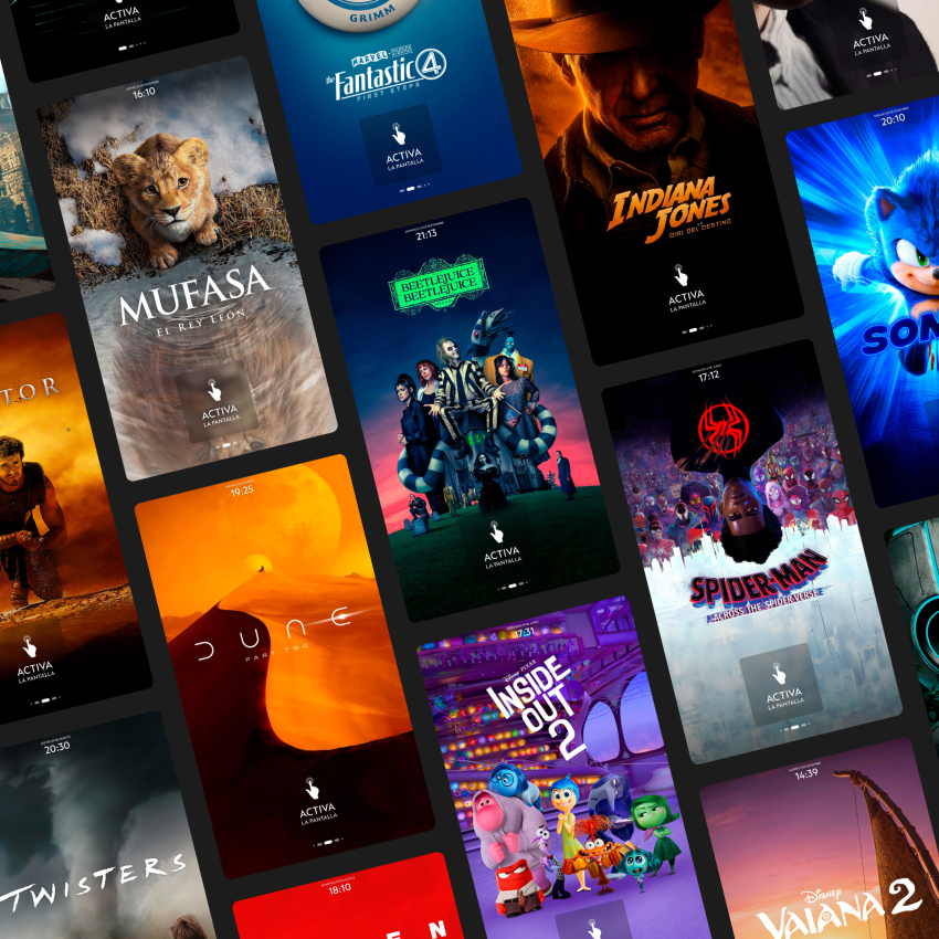 Digital Kiosk for cinema