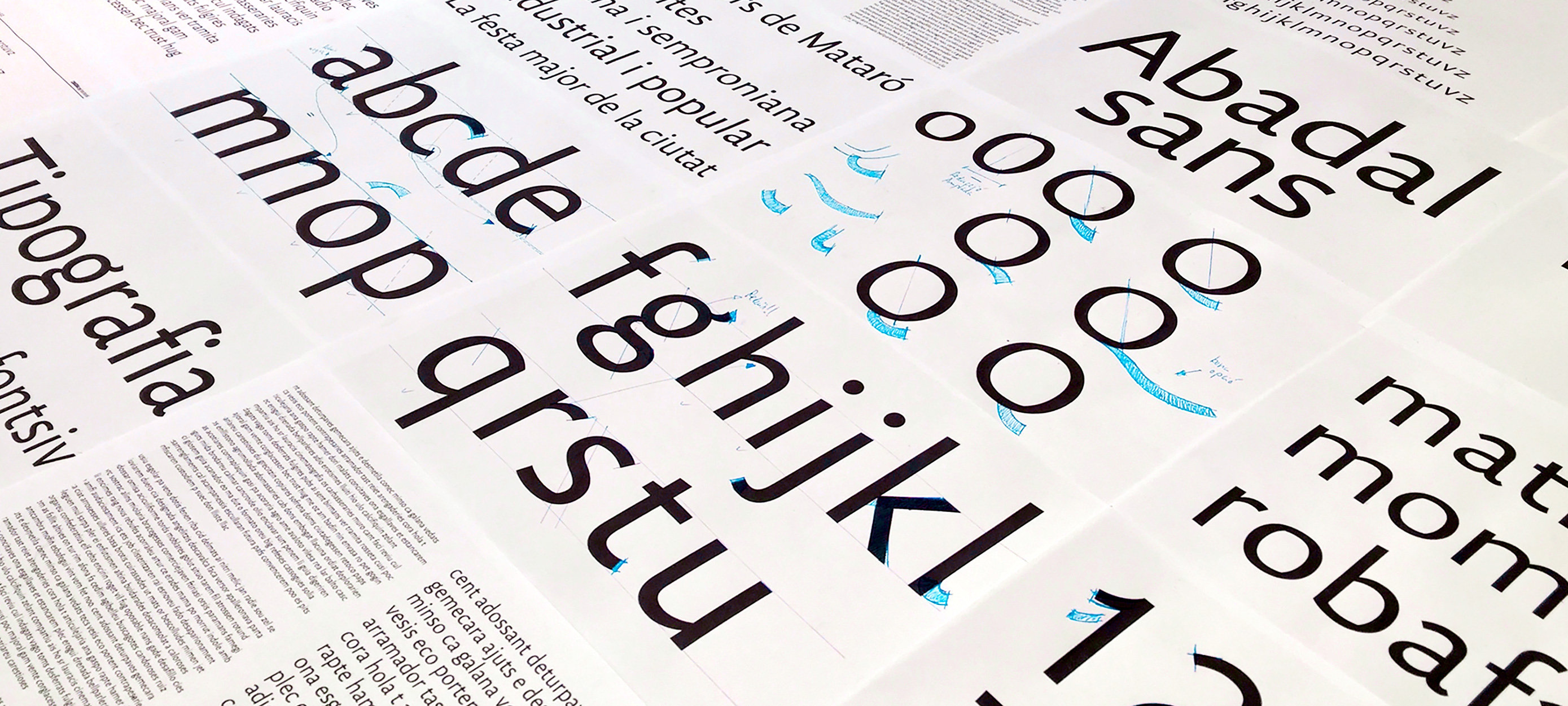 Abadal Sans typeface