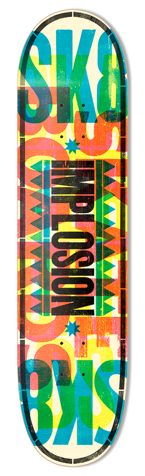 Implosion skateboards