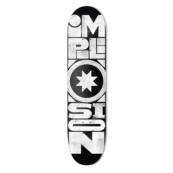 Implosion skateboards decks