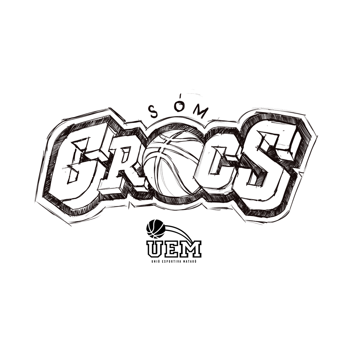 UE Mataró Sóm Grocs t-shirt
