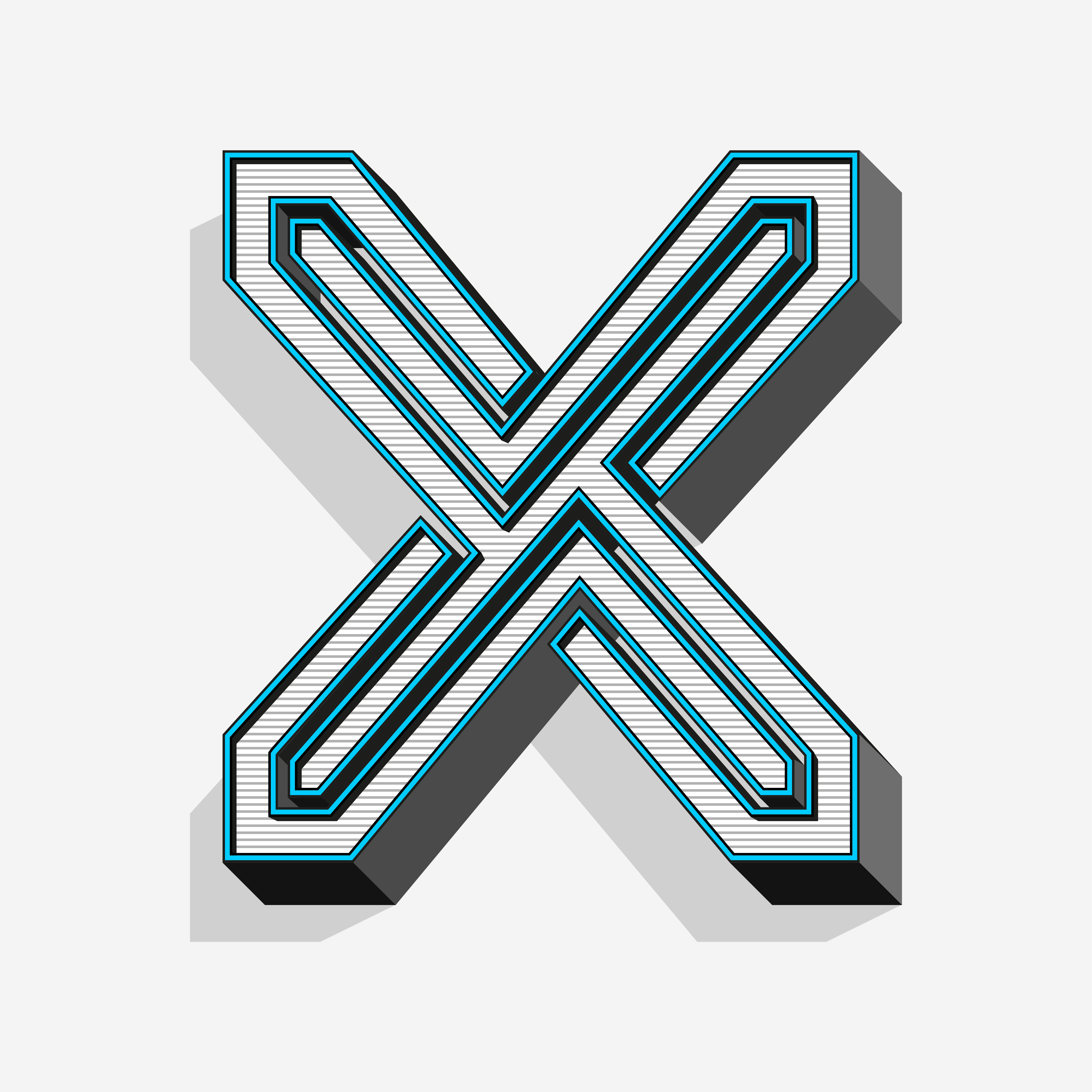 letter X