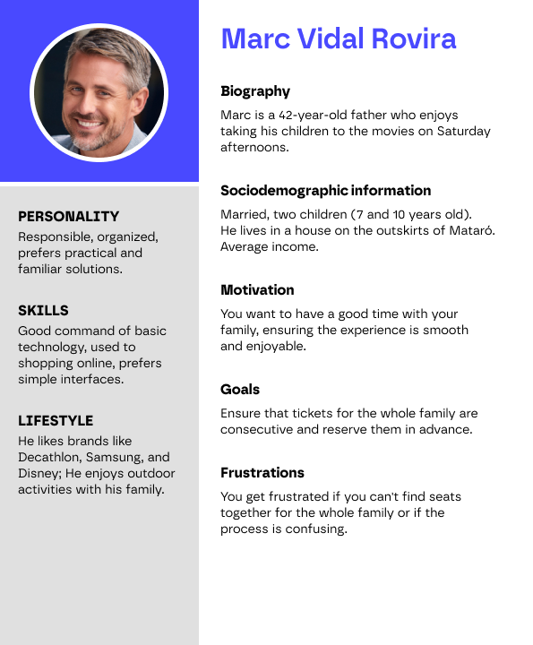 UX research for a digital cinema kiosk