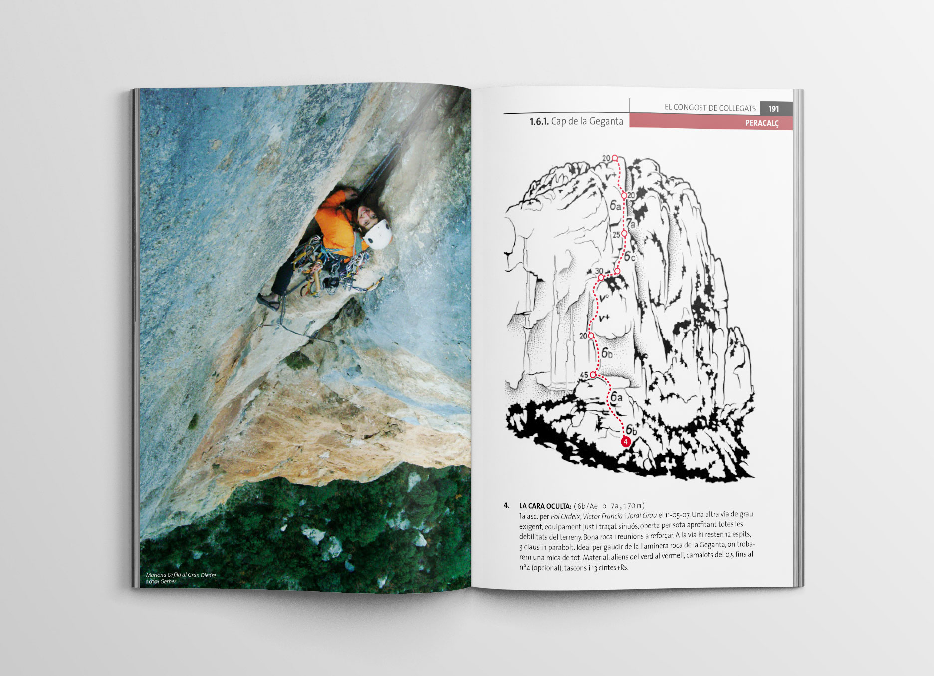 Collegats climbing guide