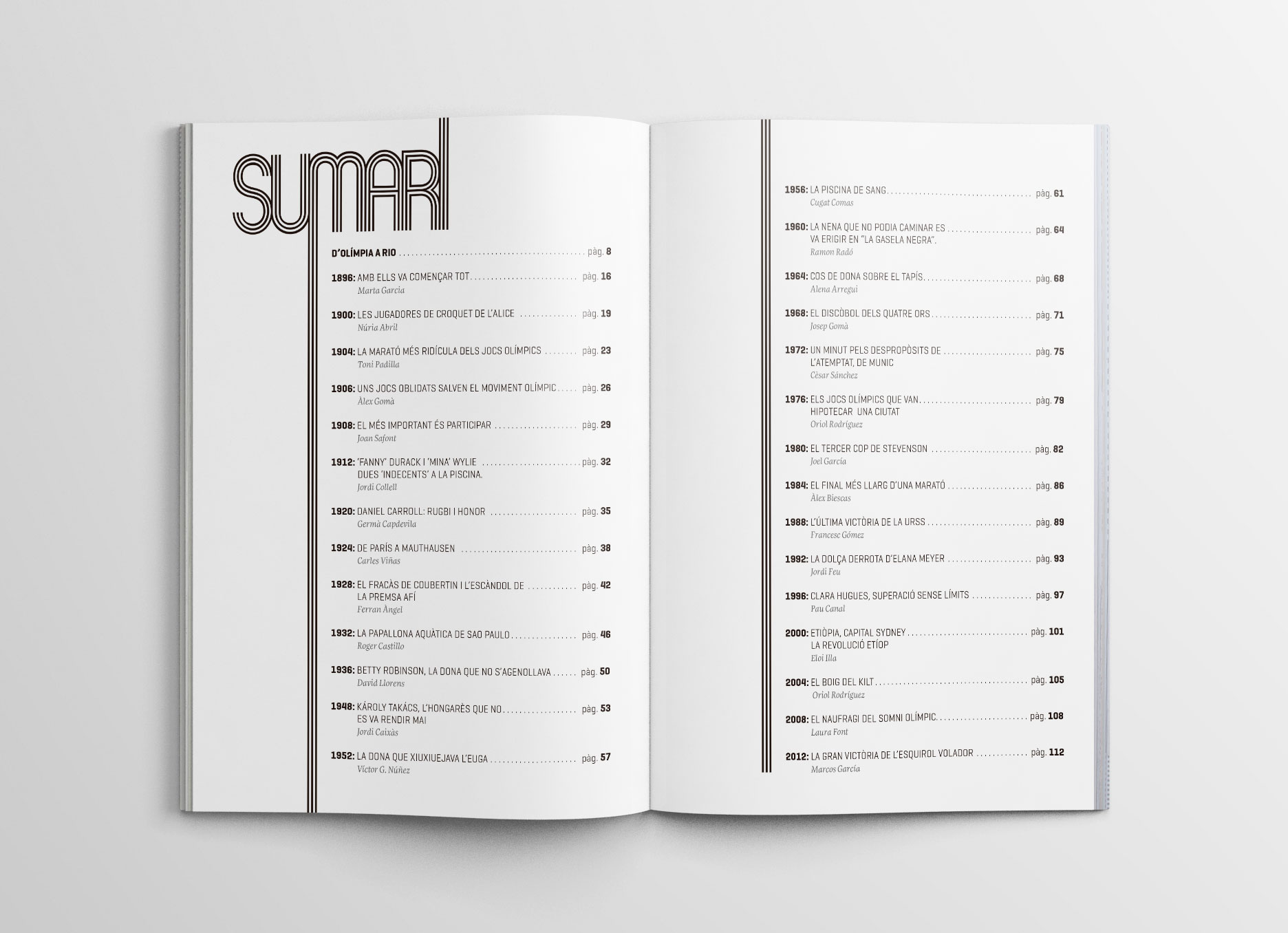Special issue published by Fosbury Magazine