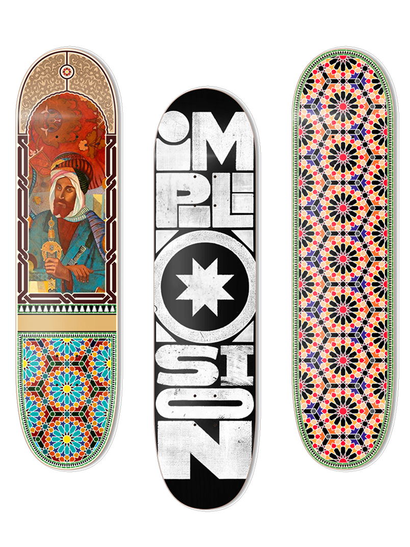 Implosion skateboards