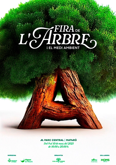 Fira de l'Arbre poster design project preview