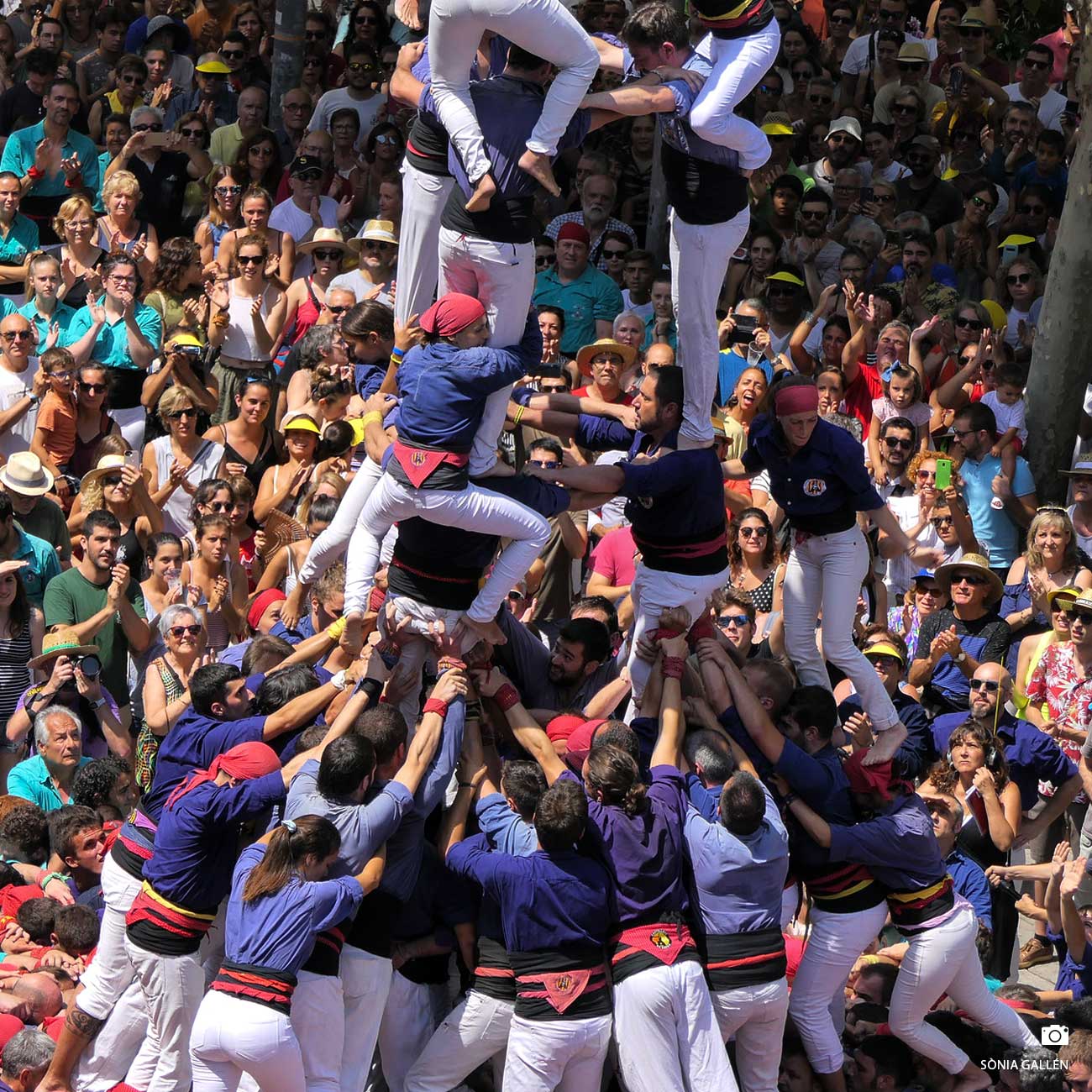 26th Diada Castellera in Mataró