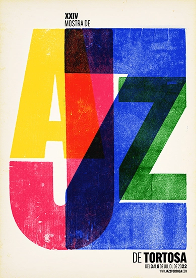 Concert poster for Jazz Tortosa