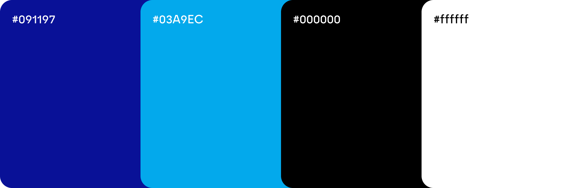 GrupaMar’s UI color palette: navy blue, light blue and white, reflecting professionalism and maritime identity